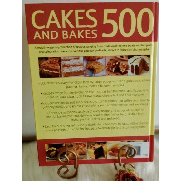 Cakes And Bakes 500 Recipe Collection of Delicious Cake Baking Cooking Kitchen - Picture 5 of 6
